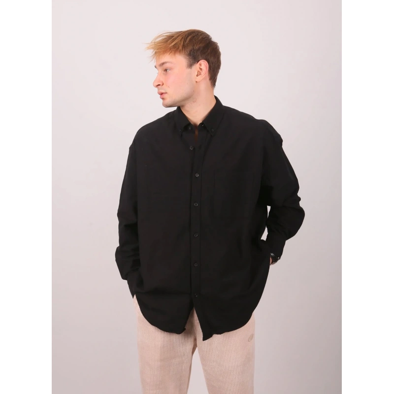 Gies Oxford Siyah Gömlek