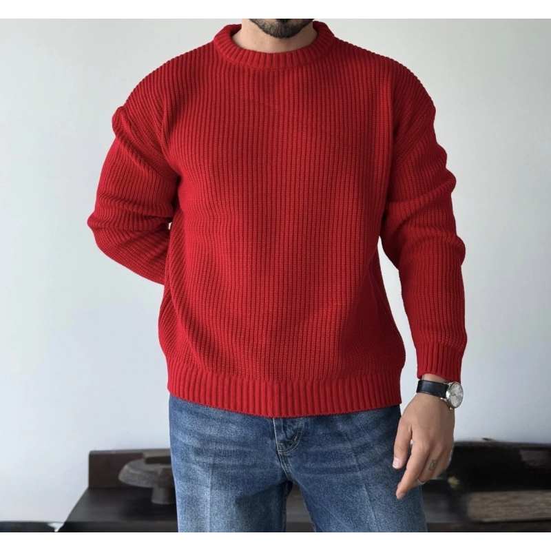 Giesto Kırmızı Örme Triko