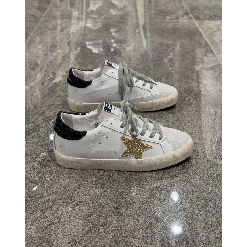 Golden Goose Beyaz Sarı Yıldız Detaylı
