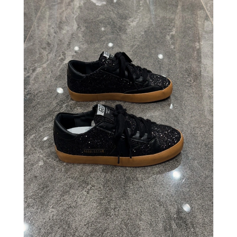 Golden Goose Siyah Simli