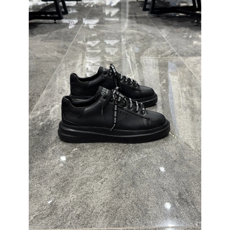 Gues Deri Siyah Siyah Spor Ayakkabı