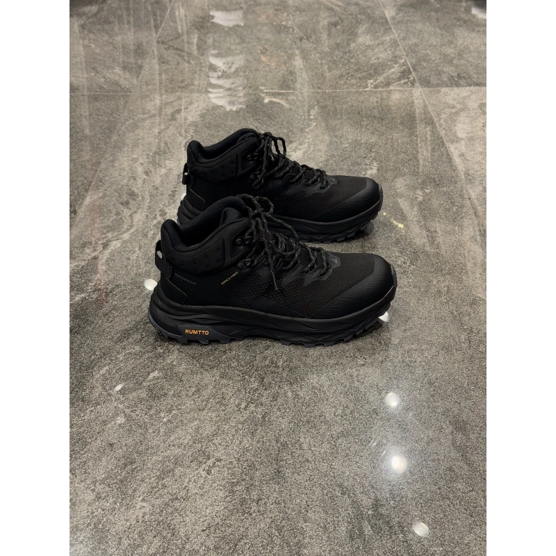 Humtto Bilekli Su Geçirmez Siyah Wiber Taban Bot