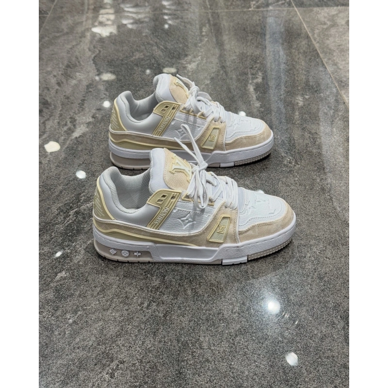 Louıs Vuıtton Trainer Yellow Bej Detaylı