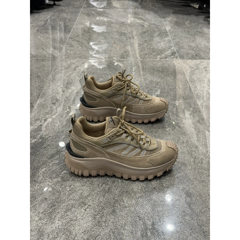 Marcomen Tırtıl Taban Detaylı Bej Outdoor Ayakkabı