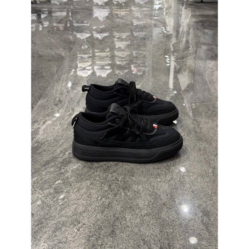 Moncler De-Cıermont Siyah Siyah Detaylı Spor Ayakkabı