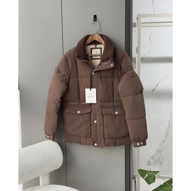 Moncler Kahve Şişme Mont