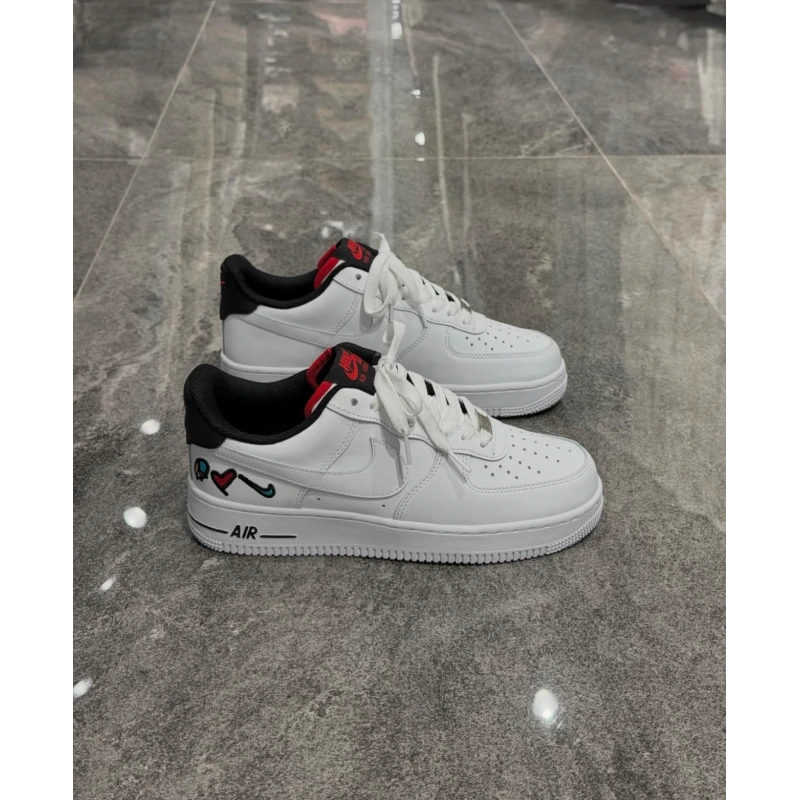 Nike Air Force 107 LV8 3 GS Peace Love Nike