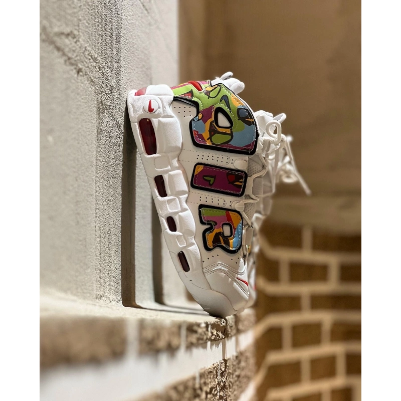 Nıke Air More Uptempo Beyaz Renkli