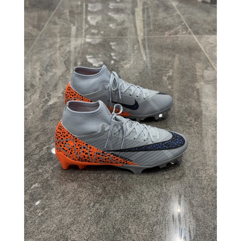 Nike Aır Zoom Gri Turuncu Detaylı Krampon