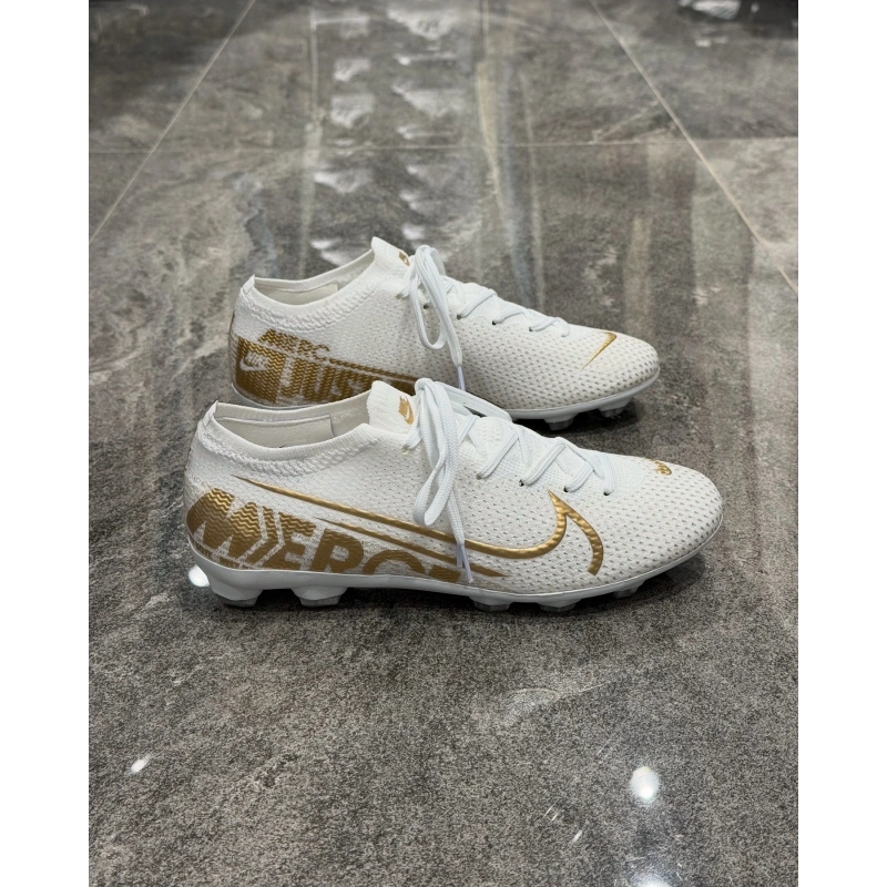 Nike Air Zoom Mercurial Vapor 15 Elite White Gold Krampon