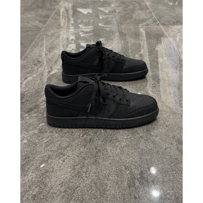 Nike Dunk Low Crazy Deri Siyah Spor Ayakkabı