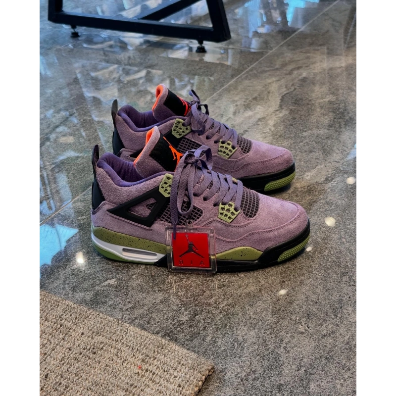 Nıke Jordan 4 Mor Detaylı