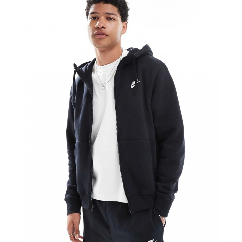 Nıke Tech Flex Siyah Fermuarlı Hoodie