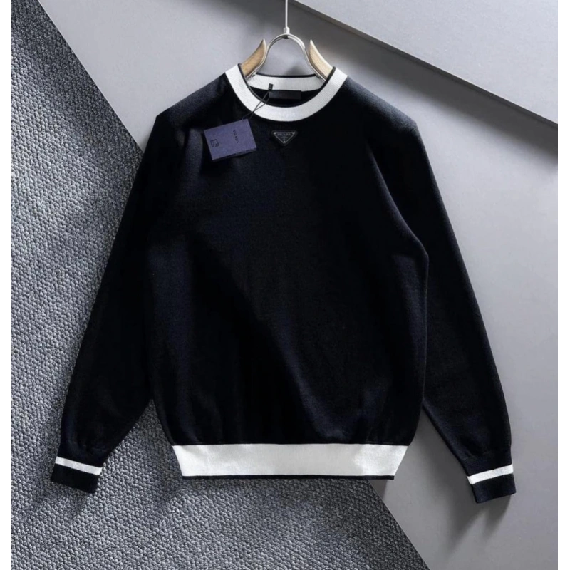 Prada Siyah İthal Triko