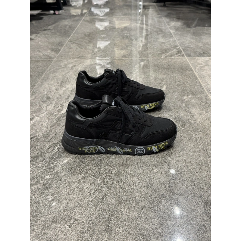 Premiata Lander Siyah X Logolu Sneaker