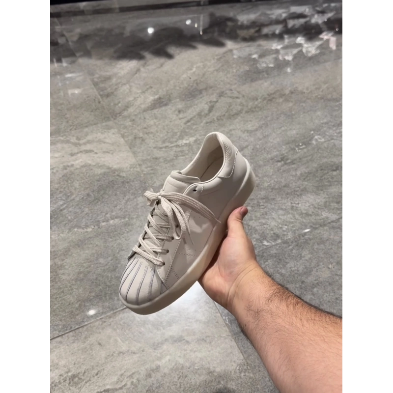 Yalçın Spor Bej Deri Casual