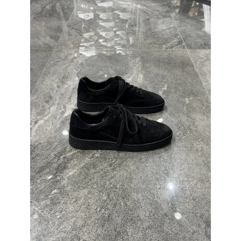 Yalçın Spor Siyah Süet Erkek Deri Sneaker
