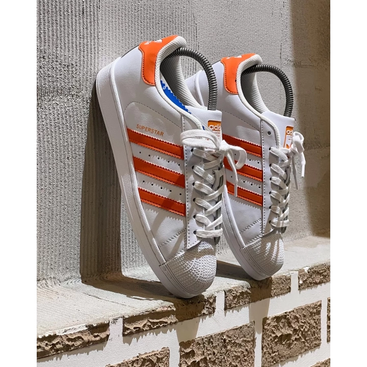 Adidas Süperstar Beyaz-Turuncu