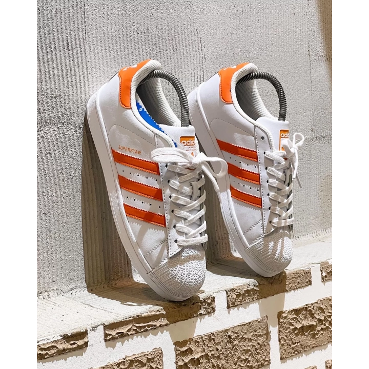 Adidas Süperstar Beyaz-Turuncu