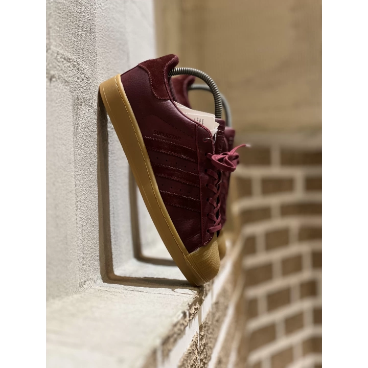 Adidas Süperstar Bordo Detaylı