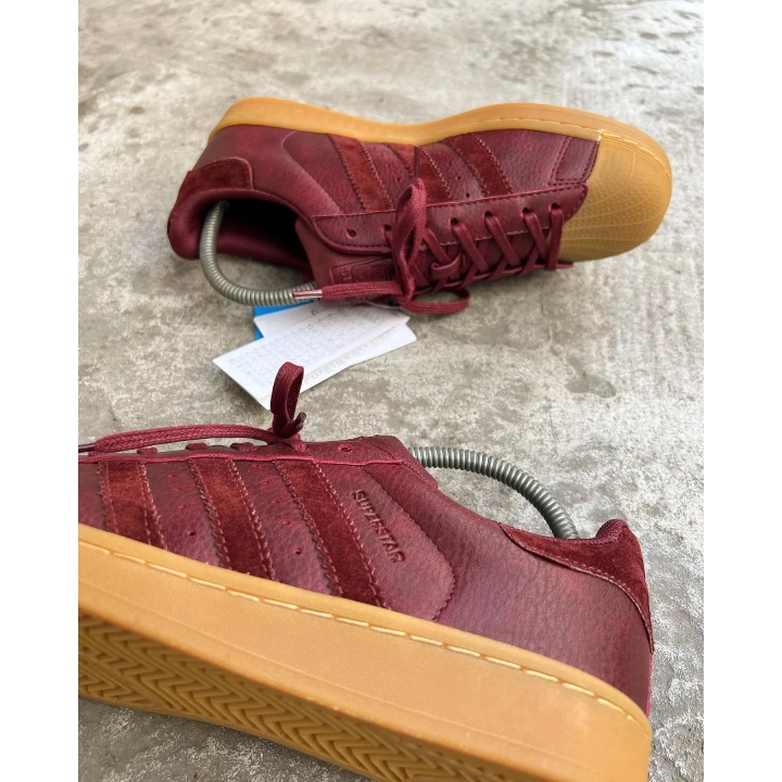 Adidas Süperstar Bordo Detaylı