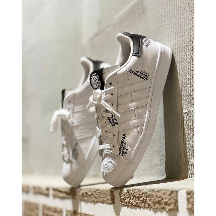 Adidas Süperstar İthal Beyaz Siyah Detaylı