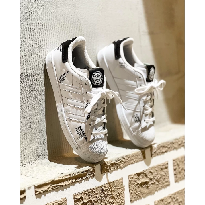 Adidas Süperstar İthal Beyaz Siyah Detaylı