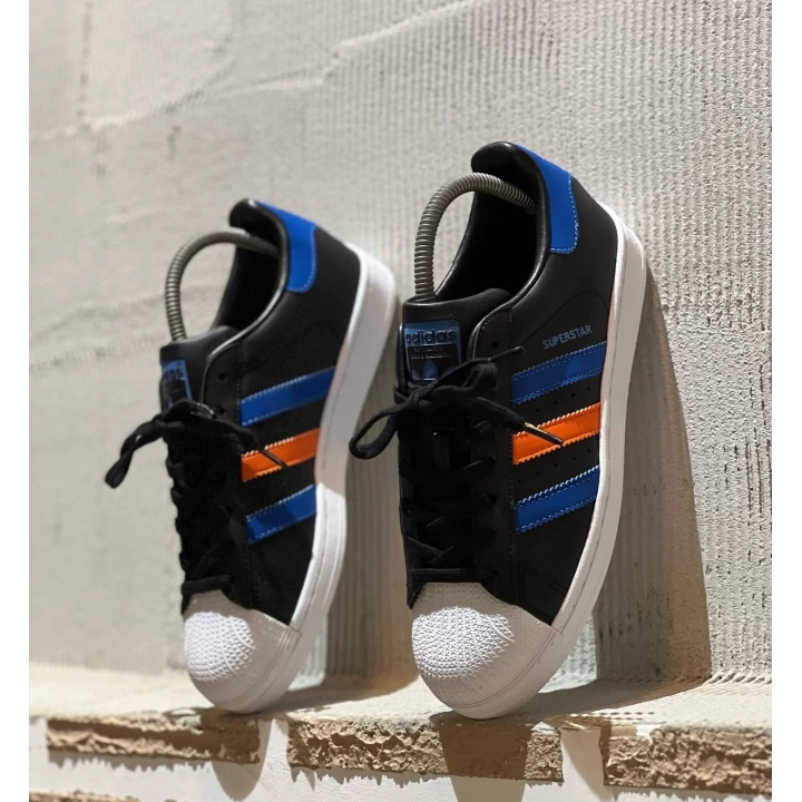 Adidas Süperstar Siyah Laci Turuncu