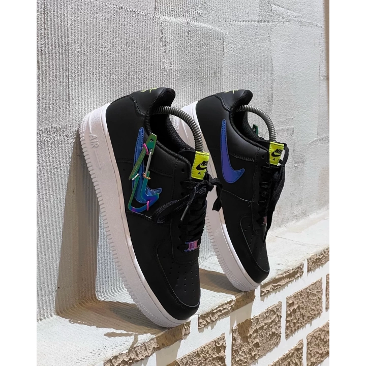 Nıke Af1 Siyah 82Swoosh