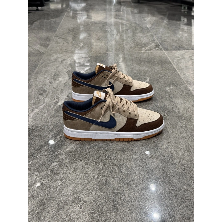Nıke Dunk Krem Kahve Laci Detaylı Spor Ayakkabı