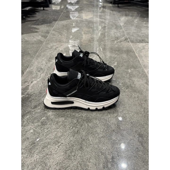 DSQUARED2 Run Sneaker Siyah Spor Ayakkabı