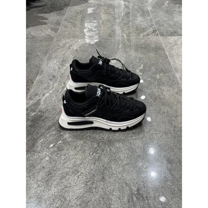 DSQUARED2 Run Sneaker Siyah Spor Ayakkabı