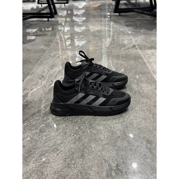 Adidas Runfalcon Siyah Gri Detaylı Spor Ayakkabı