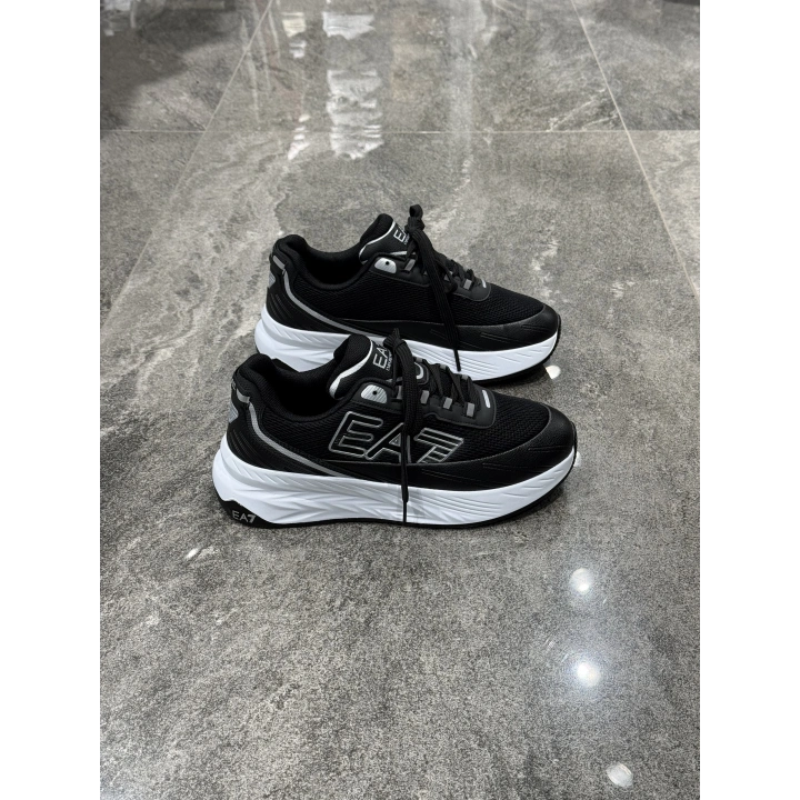Emporıo Armanı EA7 Logolu Siyah Spor Ayakkabı