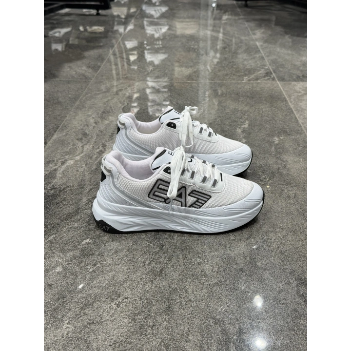 Emporıo Armanı EA7 Logolu Beyaz Spor Ayakkabı