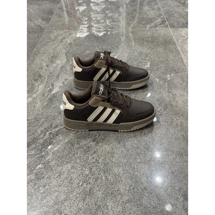 Adidas Hoops 3.0 Low Kahve Krem Spor Ayakkabı