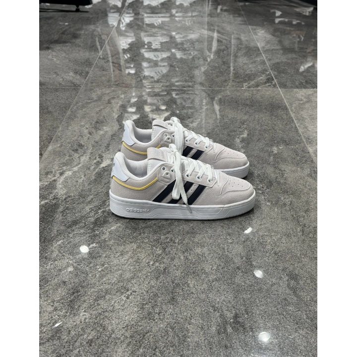 Adidas Low 86 Bej Lacivert Spor Ayakkabı