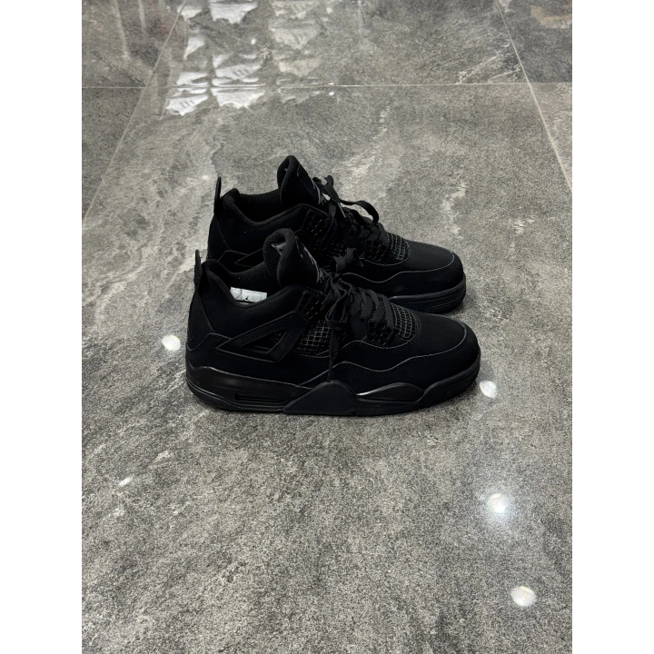 Air Jordan 4 Black Sneaker