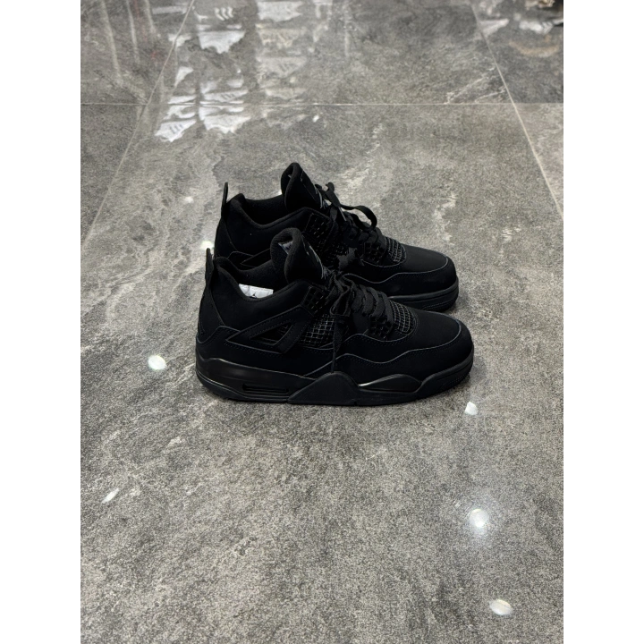 Air Jordan 4 Black Sneaker