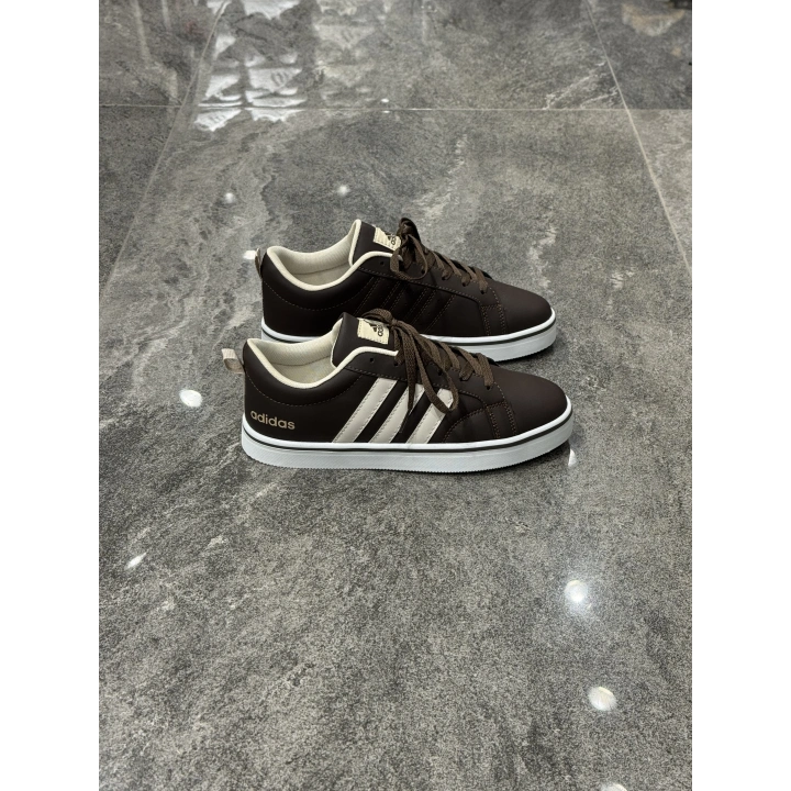 Adidas Grand Court Base 2.0 Kahve Krem Spor Ayakkabı