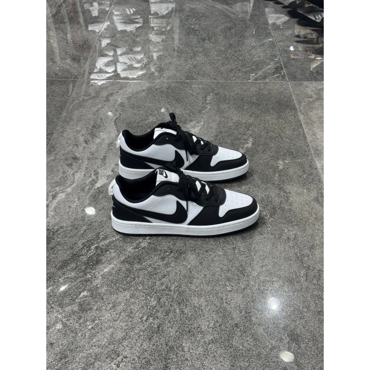 Nıke Court Borough Low 2 Siyah Beyaz Spor Ayakkabı