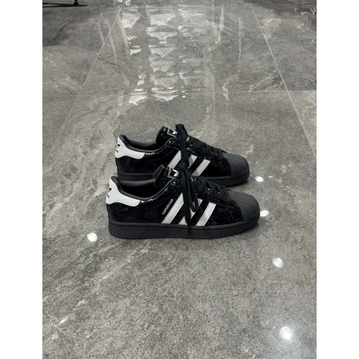 Adidas Süperstar Siyah Rugan