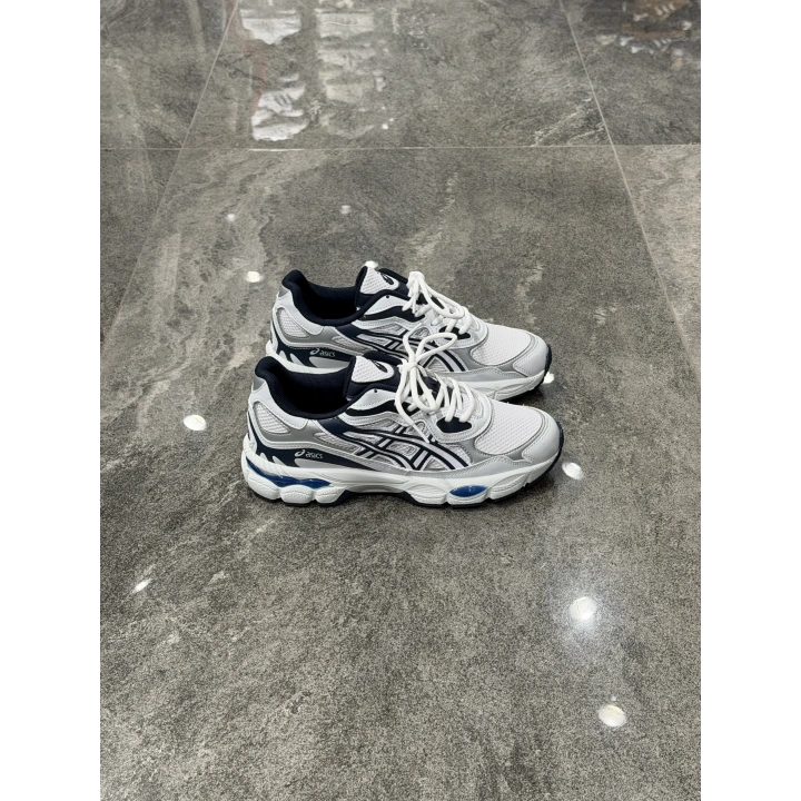 Asıcs Gel-Nyc Chunky Beyaz Lacivert Spor Ayakkabı