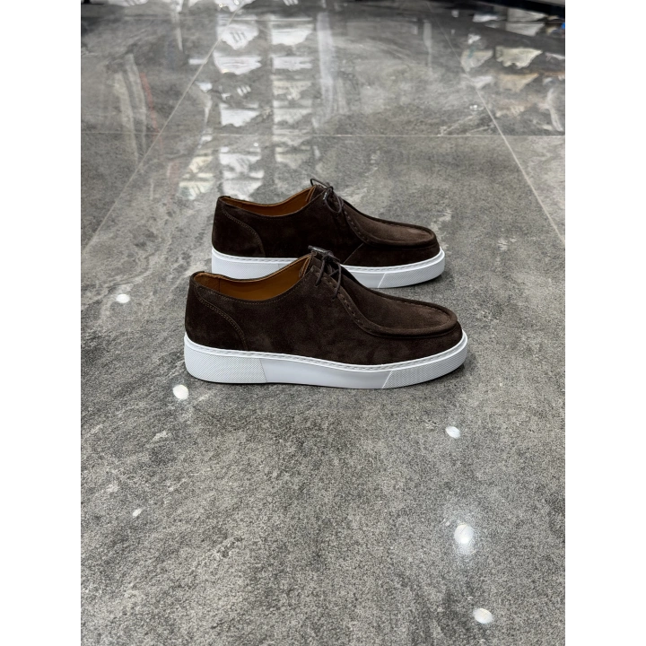 Marco Süet Deri Kahve Ayakkabı