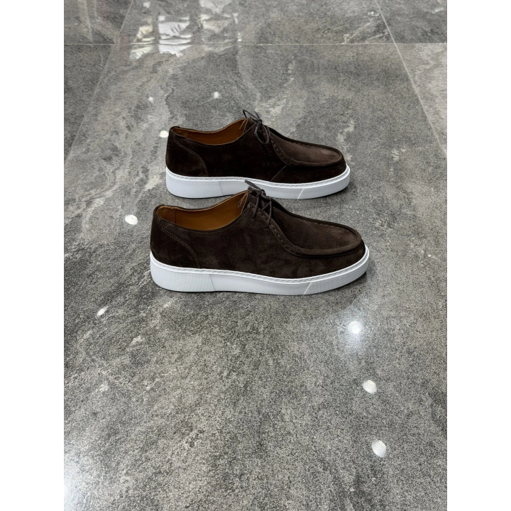 Marco Süet Deri Kahve Ayakkabı