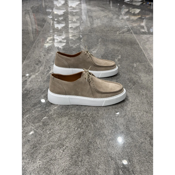 Marco Süet Deri Bej Ayakkabı