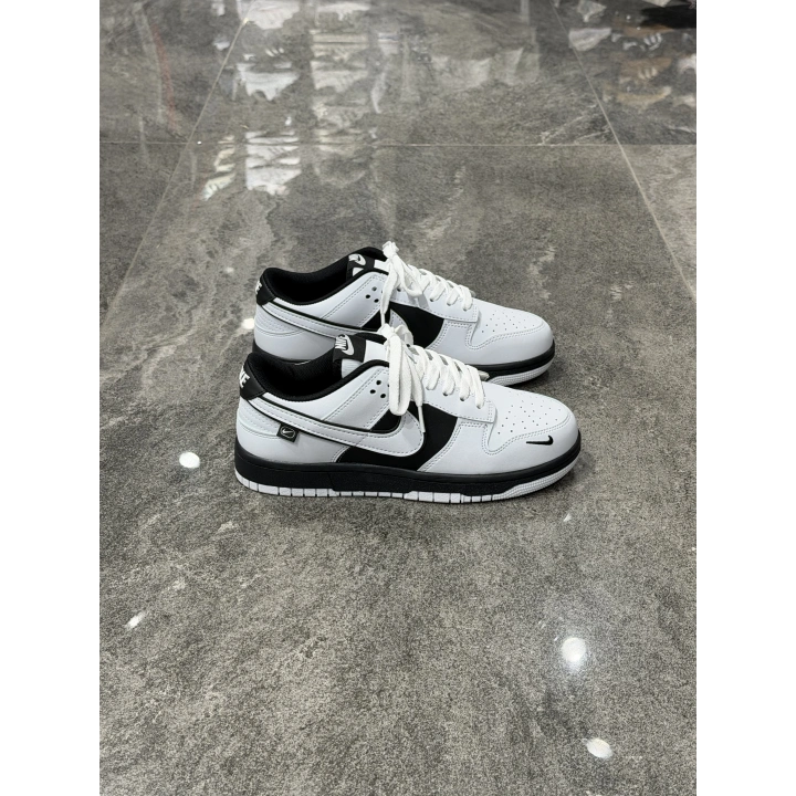 Nıke Dunk Custom Low Beyaz Siyah Spor Ayakkabı