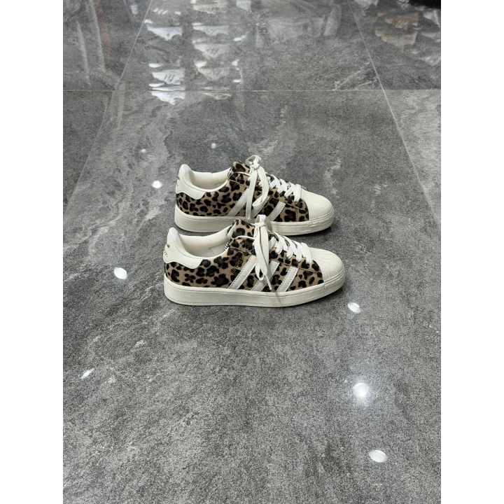 Adidas Süperstar Leopar Desen Spor Ayakkabı