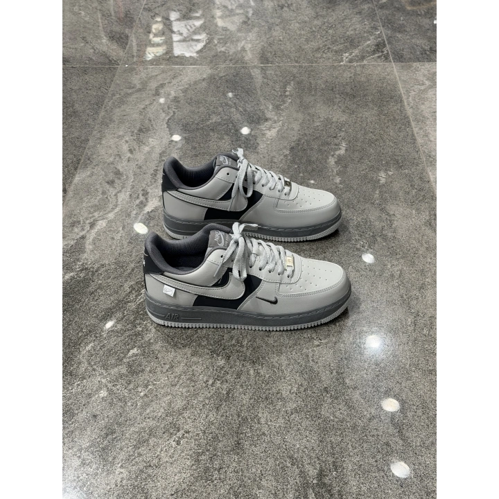 Nıke Air Force 1 Low Gri Antrasit Siyah Spor Ayakkabı