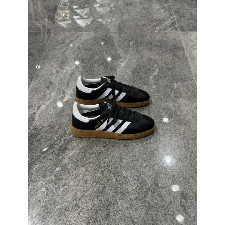 Adidas Spezıal Siyah Beyaz Cild Deri Bal Taban Spor Ayakkabı